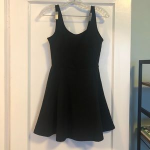 H&M Black Skater Dress